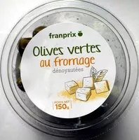Mängden socker i Olives vertes au fromage dénoyautées