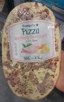 Mängden socker i Pizza jambon fromages