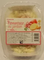 Mängden socker i Piémontaise au jambon