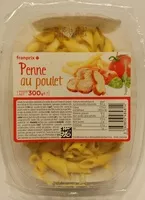 Mängden socker i Penne au Poulet
