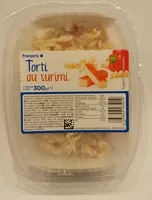 Mängden socker i Torti au surimi