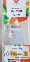 Mängden socker i Sandwich saumon fumé