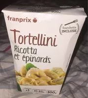 Mängden socker i Tortellini Ricotta Épinards