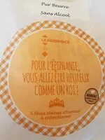 Mängden socker i galette cuite sur place