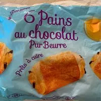 Mängden socker i Pain au chocolat pur beurre