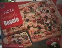 Mängden socker i Pizza familiale royale cuite sur pierre