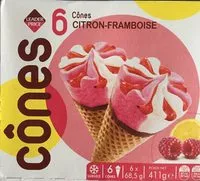 Mängden socker i Cône Citron Framboise
