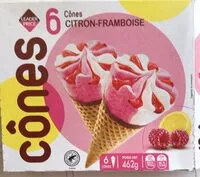 Mängden socker i Cônes Citron Framboise