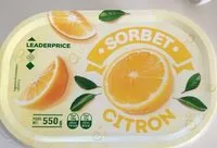 Mängden socker i Sorbet citron