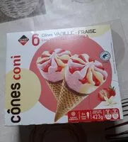 Mängden socker i 6 Cônes Vanille-Fraise