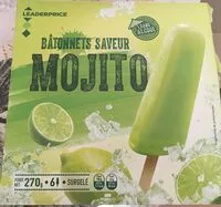 Mängden socker i Batonnet saveur Mojito