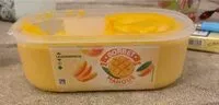 Mängden socker i Sorbet mangue