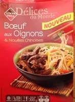 Mängden socker i Boeuf aux oignons & nouilles sautees chinoises