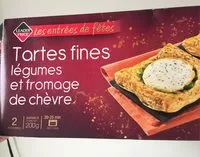 Mängden socker i Tartes fines legumes et fromage de chevre