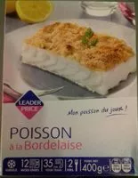 Mängden socker i Poisson à la bordelaise