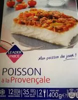 Mängden socker i Poisson à la provençale