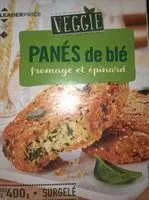 Mängden socker i Panés de blé veggie
