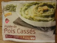 Mängden socker i Purée de pois cassée