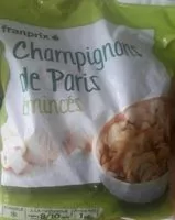 Mängden socker i Champignon de Paris émincés