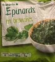 Mängden socker i Épinards en branche