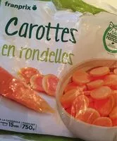 Mängden socker i Carottes en rondelles