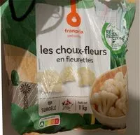 Mängden socker i Les choux-fleurs en fleurettes