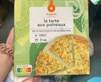 Mängden socker i La tarte aux poireaux