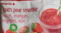 Mängden socker i fruits pour smoothie red bio