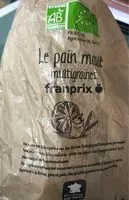 Mängden socker i Pain Moulé aux multigraines bio