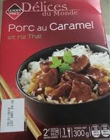 Mängden socker i Porc au caramel