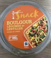 Mängden socker i Snack - Boulgour Légumes et Lentilles