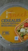 Mängden socker i Snack Céréales façon Pesto et mozzarella