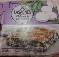 Mängden socker i Lasagnes chèvre & epinards