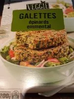 Mängden socker i Galette épinards emmental