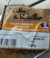 Mängden socker i Filet Mignon de dinde marine au paprika