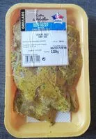 Mängden socker i Escalope de poulet curry coco