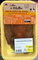 Mängden socker i Escalopes de Dinde à la Provençale