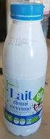 Mängden socker i Lait demi écrémé stérilisé UHT bio