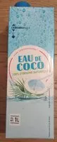 Mängden socker i Eau de coco 100% d'origine naturelle