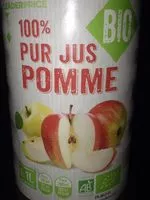Mängden socker i Jus de pomme