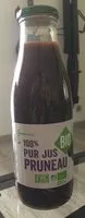 Mängden socker i 100% Pur Jus de Pruneau
