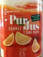Mängden socker i Pur jus - Orange sans pulpe