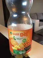 Mängden socker i Petit Dej Orange Ananas Mangue