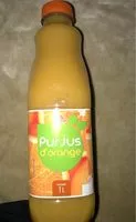 Mängden socker i Pur jus d'orange