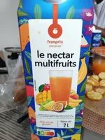 Mängden socker i Le nectar multifruits