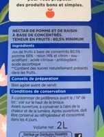 Mängden socker i Nectar de pomme