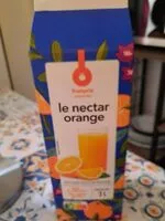 Mängden socker i Le nectar orange