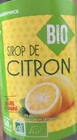 Mängden socker i Sirop de citron
