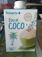 Mängden socker i Eau de coco