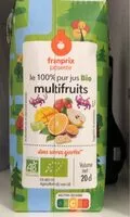 Mängden socker i Le 100 % pur jus bio Multi fruits